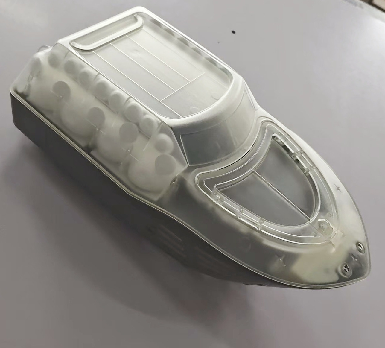 회색 투명 커버