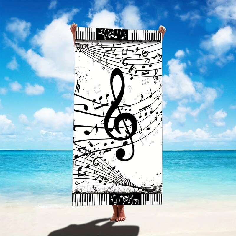 Cross-Border Hot-Selling Microfiber Cow and Panda Print Beach Towel, Quick-Drying, Amazon's Best-Selling Cute Animal Design