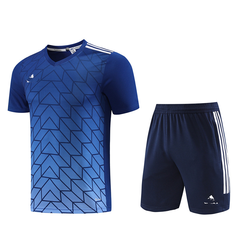24-25 uniformes de fútbol, trajes casuales, deportes de secado rápido para hombres, camisetas de fútbol de manga corta, uniformes de competición, el equipo establece el número de impresión Z