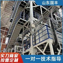 注塑车间中央供料系统塑料集中管道输送 中央供料系统