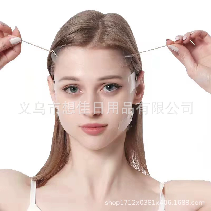 Фабрика прямая малая V паста для лица семена дыни паста для лица тянуть плотно прозрачная невидимая паста повязка двойной подъем подбородка оптом