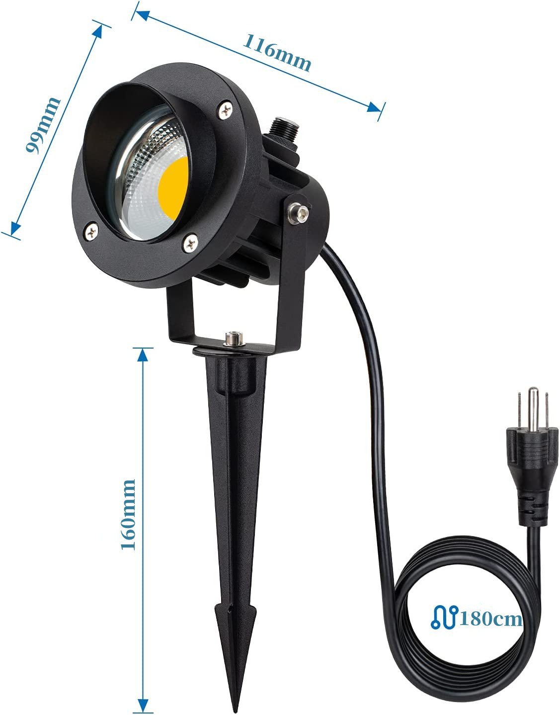 高压20W光感插针