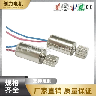 定制0610微型有刷直流空心杯电机玩具震动按摩器美容仪圆柱形马达