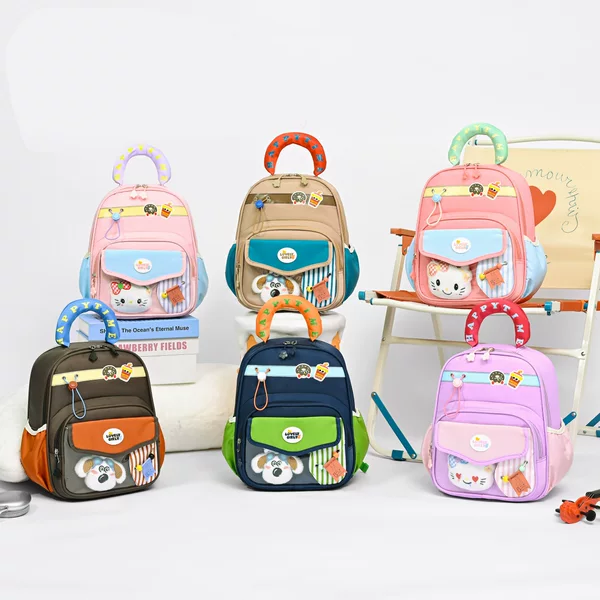 Cross-Border Children's Schoolbags, Backpacks for Older Children, Preschool Boys and Girls Travel Bags, Kindergarten Schoolbags
