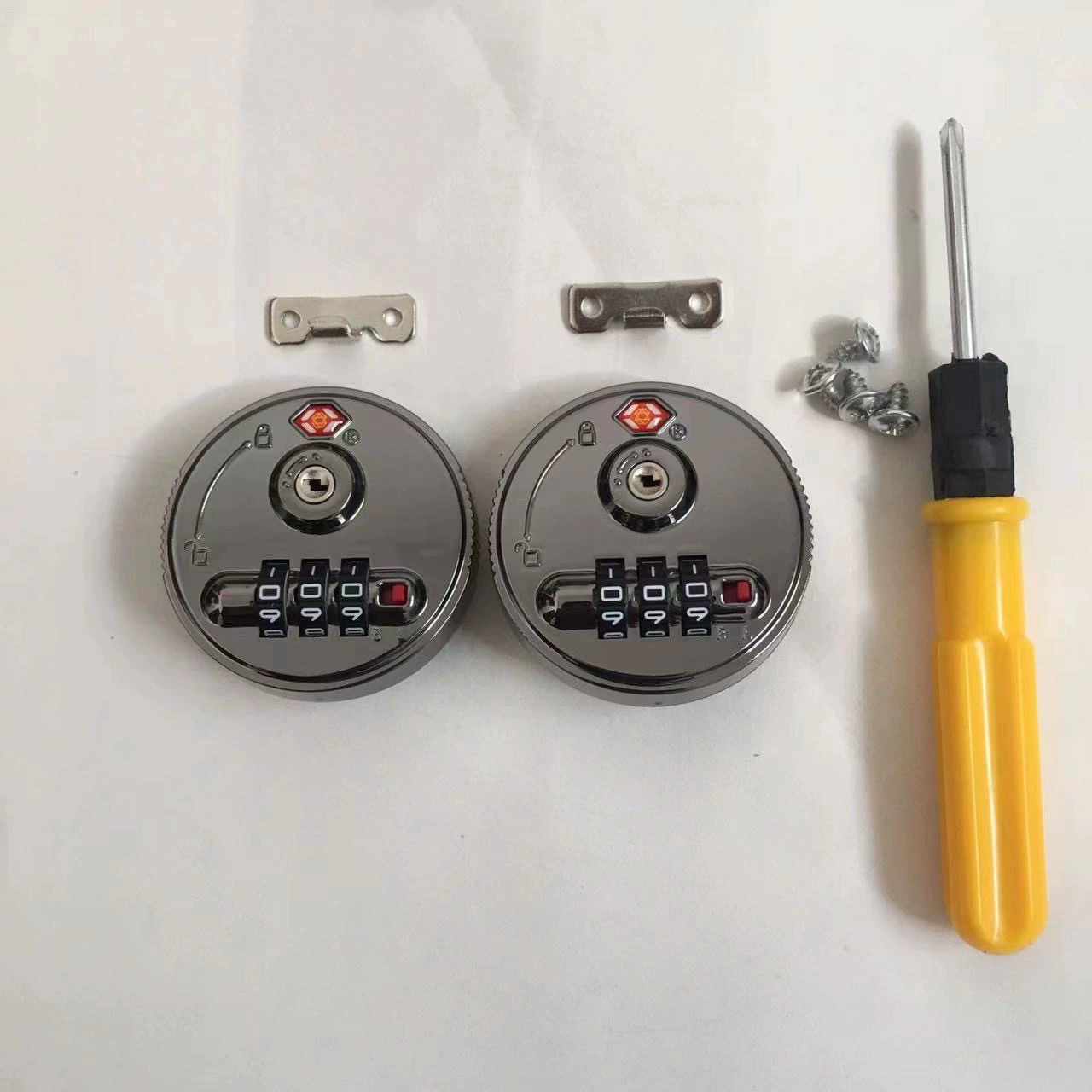 Круглый таможенный кодовый замок для багажа, круглый замок для чемодана, кодовый замок для чемодана на колесиках, аксессуары для ремонта замка