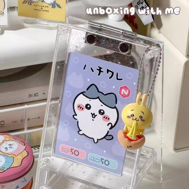 アクリル Gumei 表示板カードディスプレイスタンド 3inch カードスタンド収納ボックスカードホルダーデスクトップ装飾|undefined