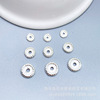 Beads, sweater, accessory, silver 925 sample, pearl silver