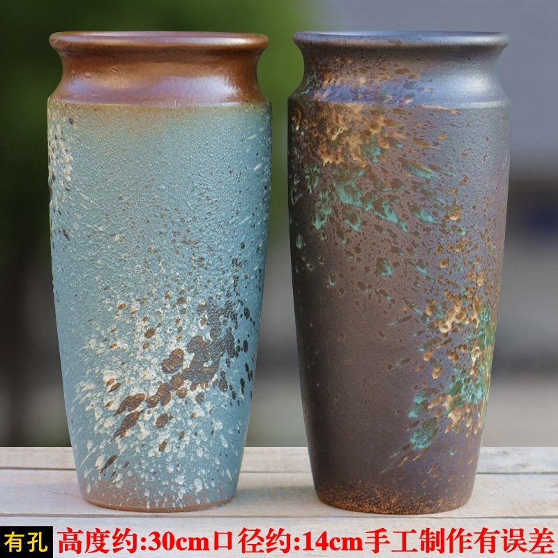 缺口花盆悬崖桩切口多肉缺口造型花盆悬崖式老桩深缺口高瘦陶瓷大|undefined