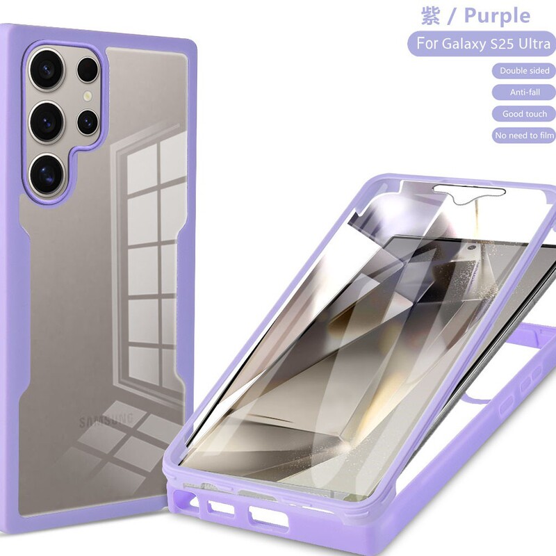 360 All-Inclusive Anti-Fall Shell Suitable for Samsung S25Ultra Mobile Phone Case S24Ultra/S25 All-Round Protective Cover