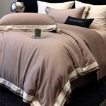 简奢纯色超细旦天丝棉磨毛四件套亲肤保暖加厚被套床品家纺圣彼得