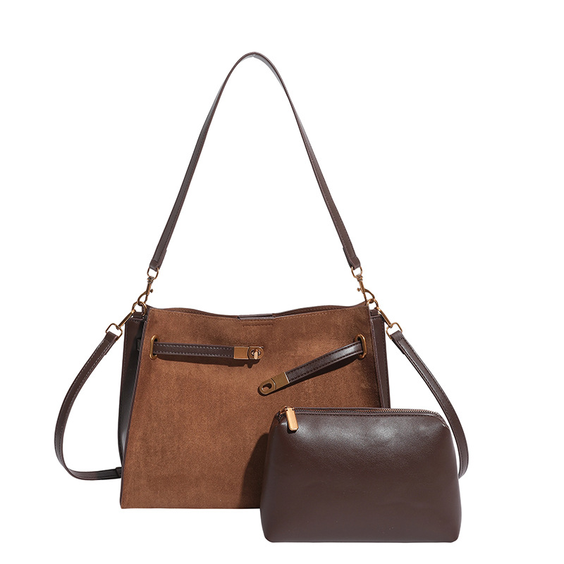 Vintage schoudertas voor dames met grote capaciteit_voghion.com