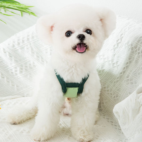 Avocado sling puppy clothes summer thin Teddy pet panda small puppy spring and summer vest