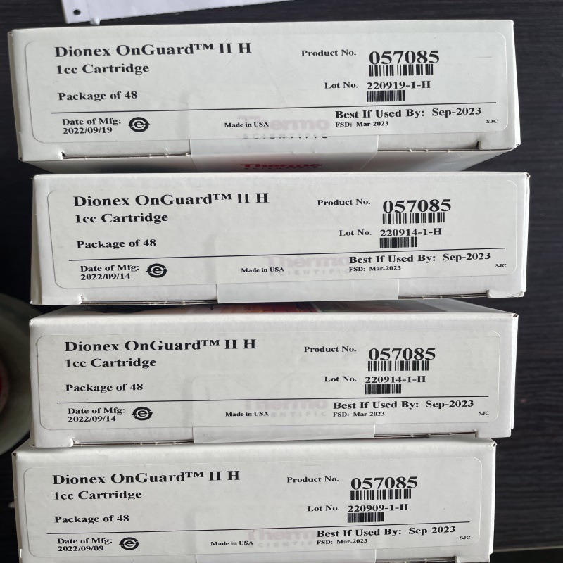 057085赛默飞氢形交联苯乙烯磺酸树脂前处理一次性萃取柱