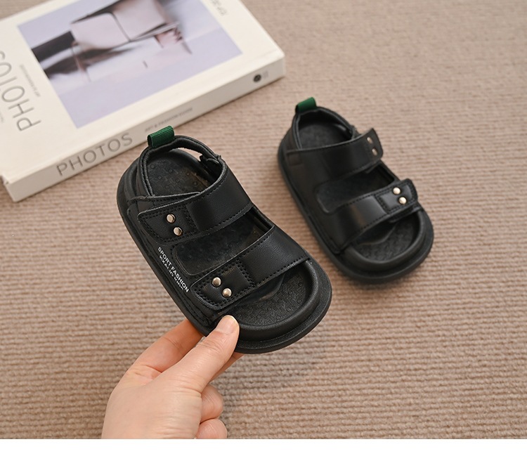 Boys Sandals Soft Soled Summer Beach Shoes For Kids And Students_voghion.com