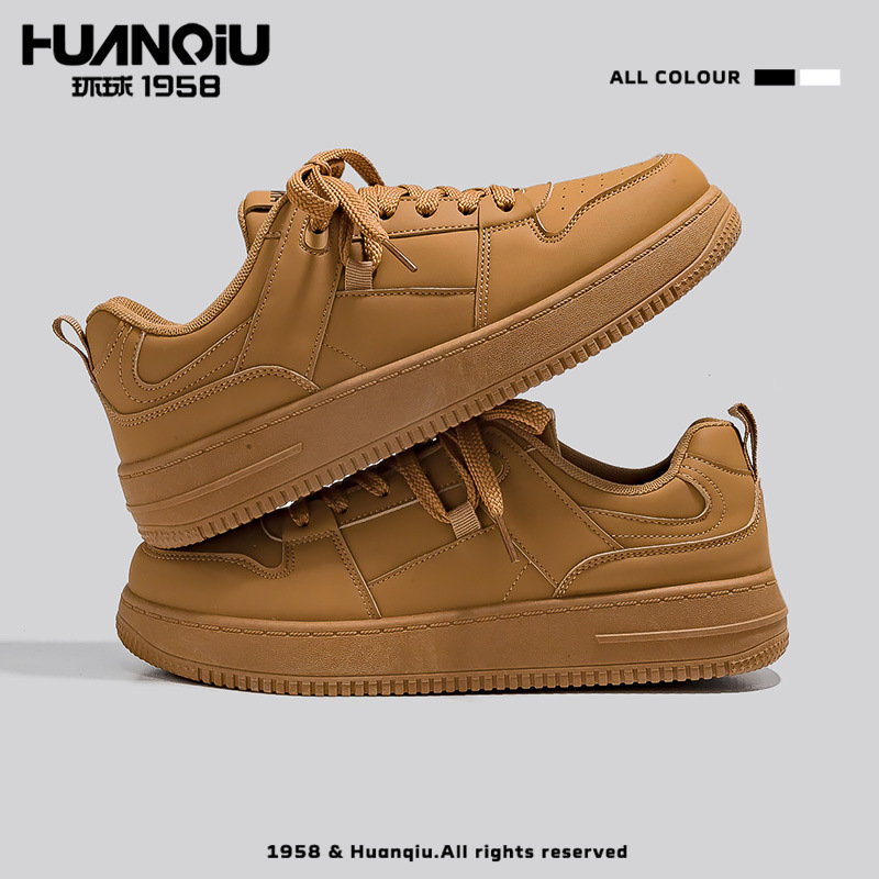 Universal Spring and Autumn New Breathable Shoes Men's Students Korean-style Fashionable All-match Men's Casual Sports Sneakers Trendy Shoes Universal Spring and Autumn New Breathable Shoes Men's Students Korean-style Fashionable All-match Men's Casual Sports Sneakers Trendy Shoes