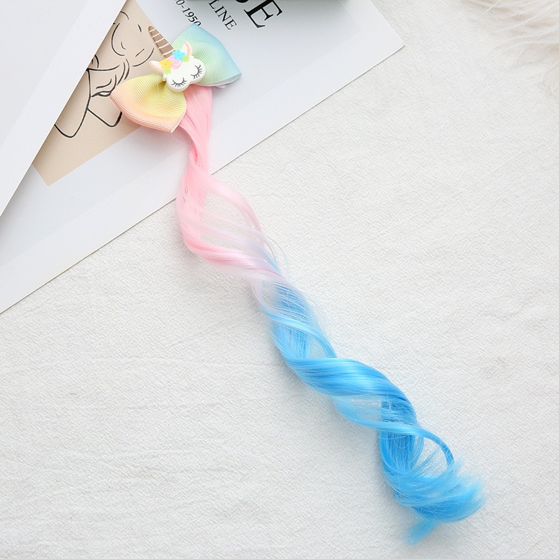 Girl's Cute Sweet Bow Knot Cloth High Temperature Wire Hair Clip display picture 8