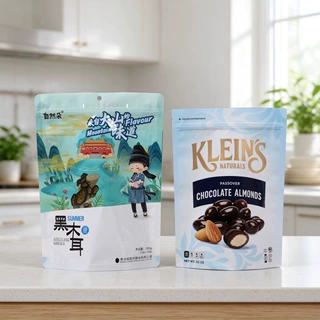 定制自立自封铝箔包装袋定制软包装复合塑料食品袋休闲食品包装袋