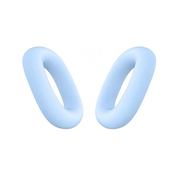 Ear hat sky blue