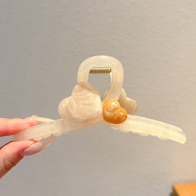 Clip de cabello de alta sensación de gran tamaño para mujeres más agarrar clip de cabello de tiburón en la parte posterior de la cabeza de los productos al por mayor