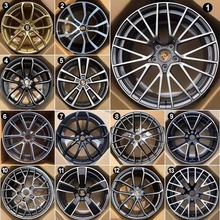 适用保时捷锻造轮毂卡宴718Taycan帕拉梅拉Macan20 2122寸911改装