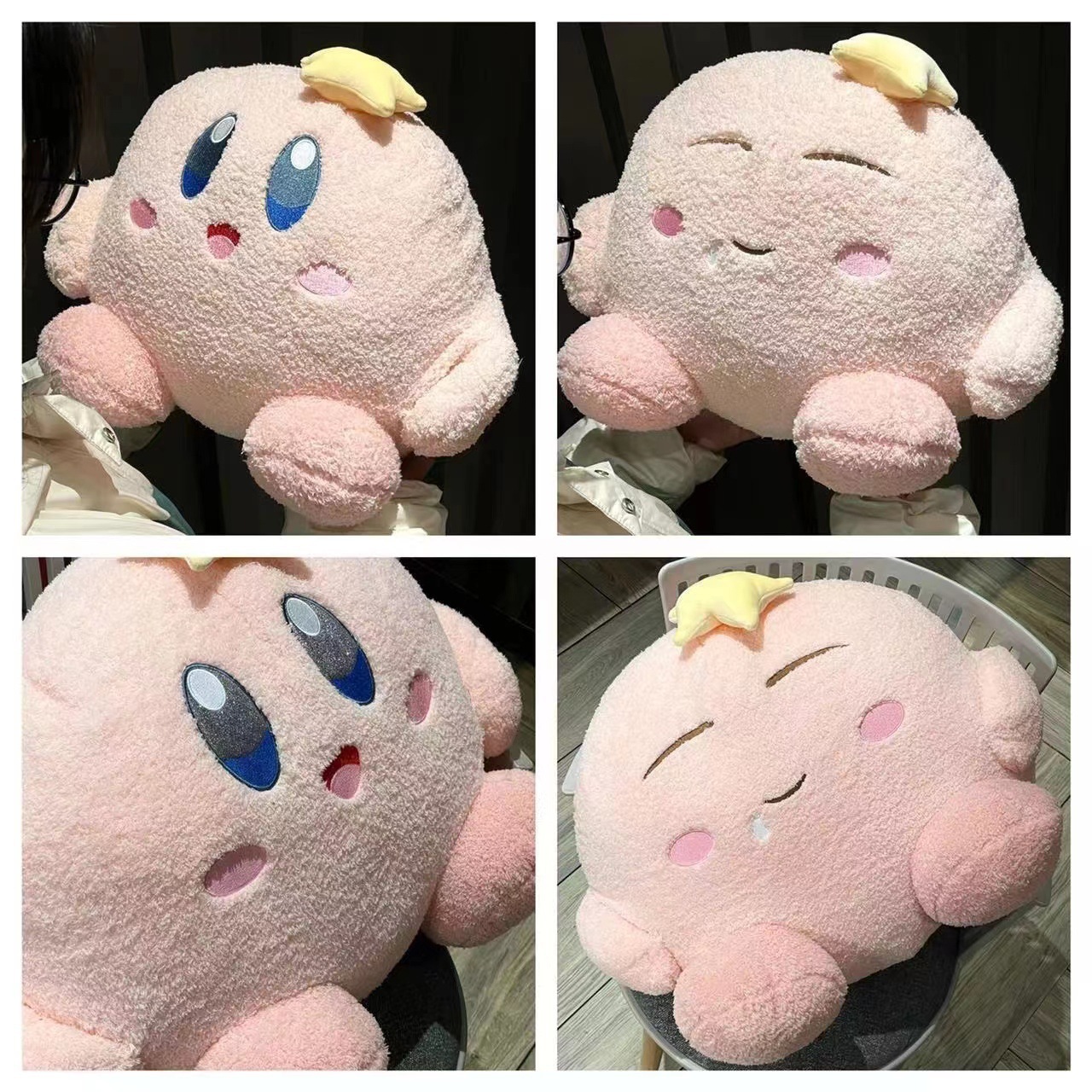 【元天家】可爱卡通动漫星之卡比 kirby 毛绒玩具玩偶节日礼物