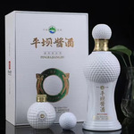平坝酱酒高尔夫53度平坝酒厂的酒整箱6瓶装批发低价纯粮白酒厂家