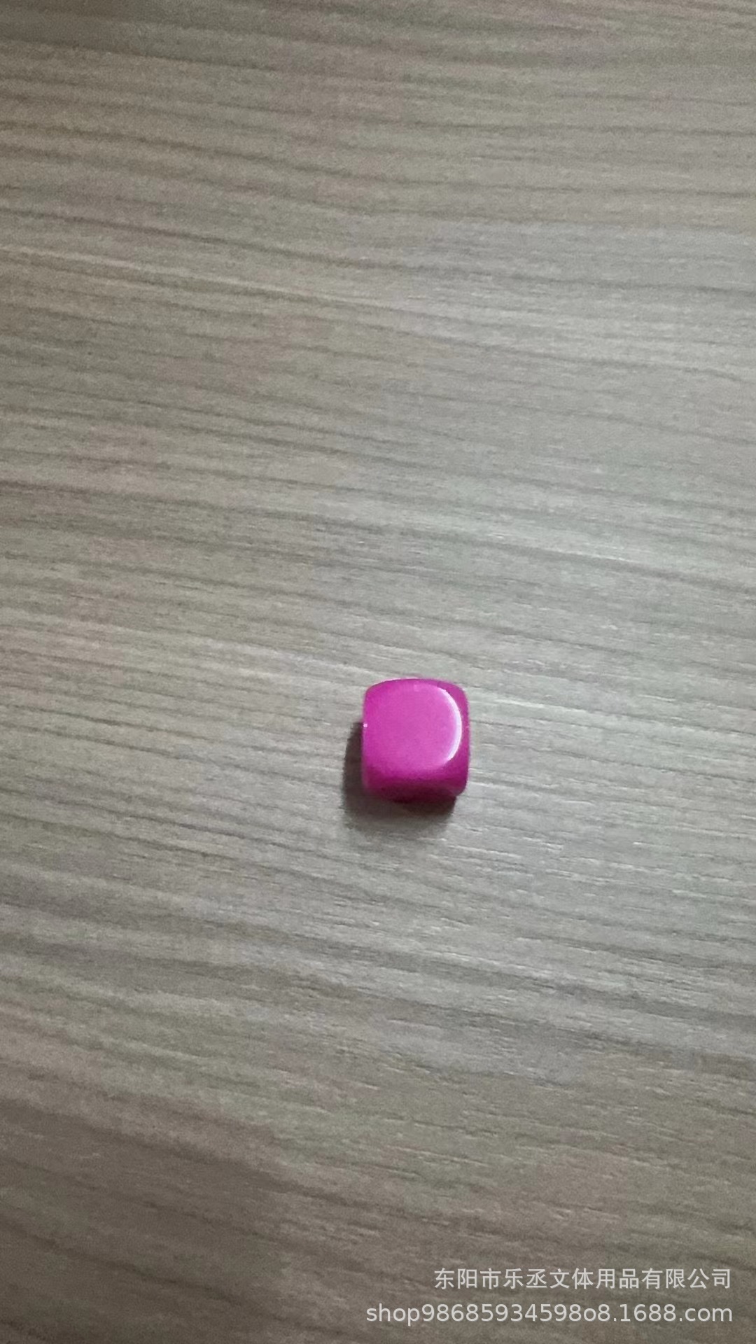 16mm 로즈 레드 글로시 표면