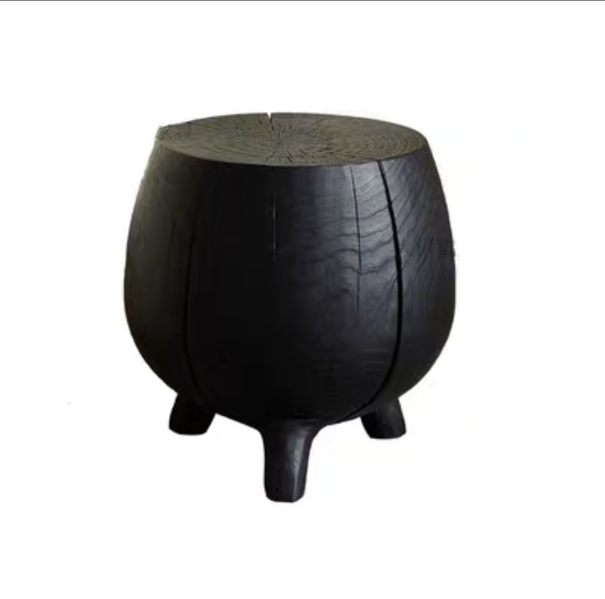 Taburetes de madera de tronco de alojamiento nórdico taburetes de madera maciza taburetes de asiento taburetes de madera maciza