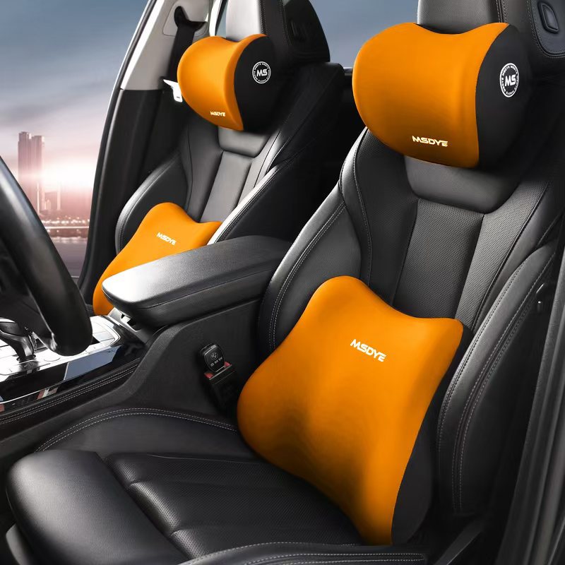 Car Headrest Waist suit Cross-border Hot Sale Memory Pillow Slow Rebound Latex Pillow Neck Pillow Waist Pillow Shoulder Pillow