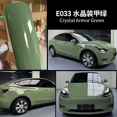Changing Film Crystal Full Range Repair — Auto Color Change Film - pet-crystal-armor-green-152m165m
