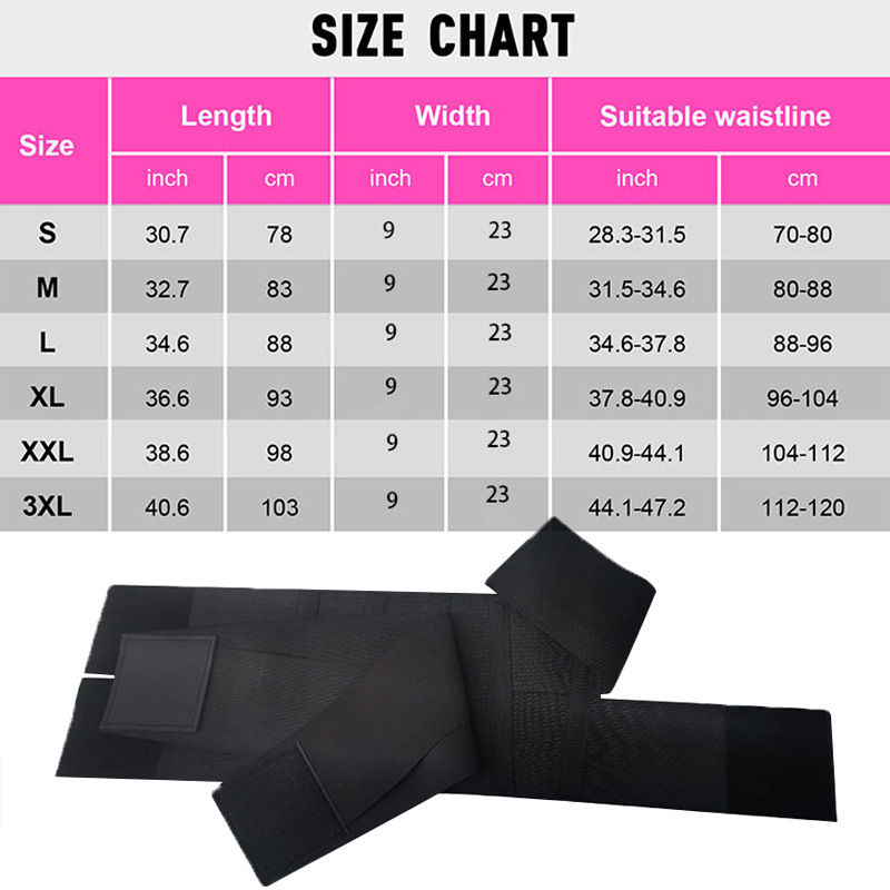 Faja Abdominal Deportiva Posparto para Mujer de Nylon, Con soporte de varillas, Engrosado, para Fitness