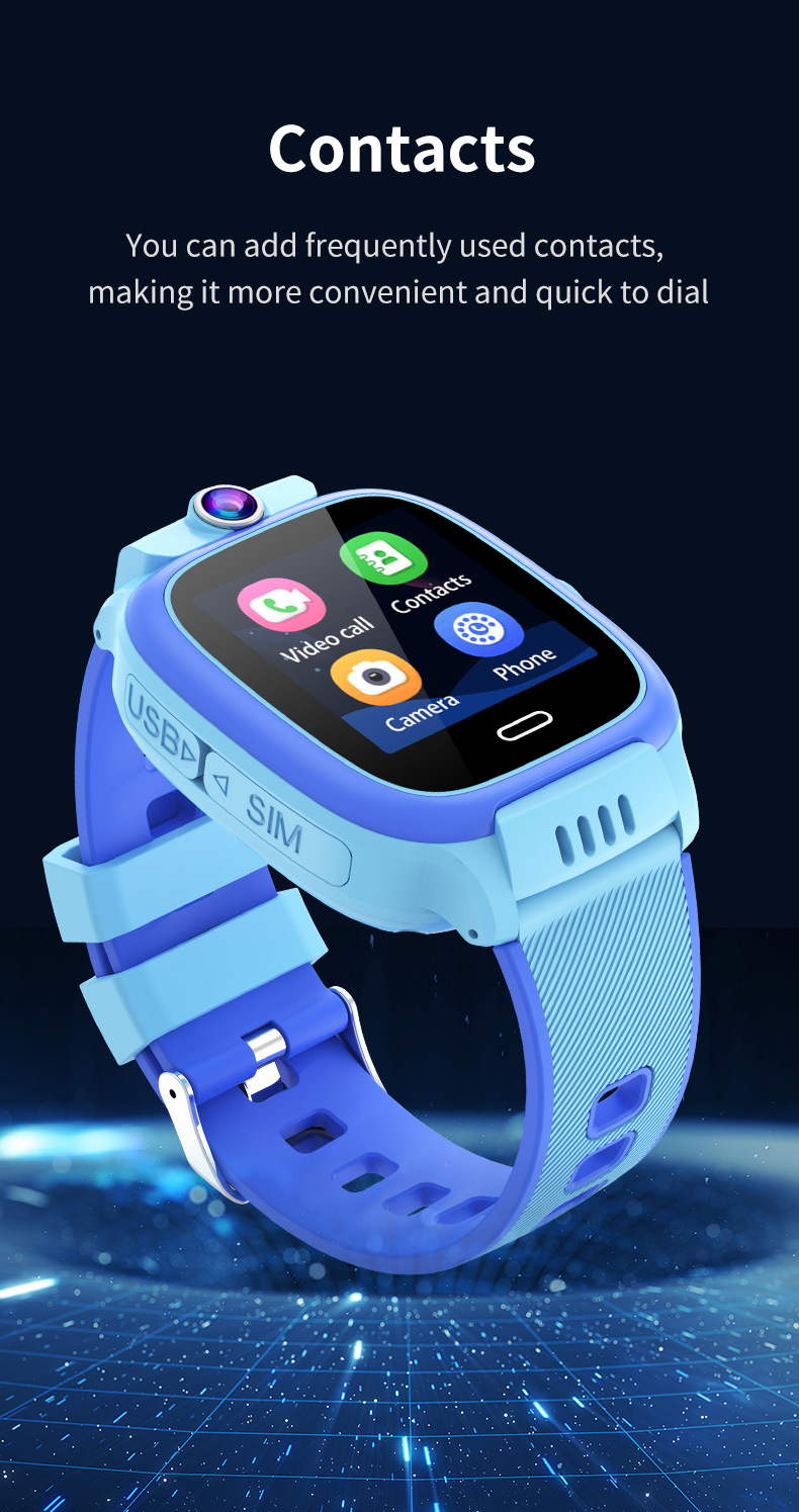 Y36 smart kinder telefon uhr 4G video anruf WiFi positionierung wasserdicht 680MAH multi sprache_voghion.com
