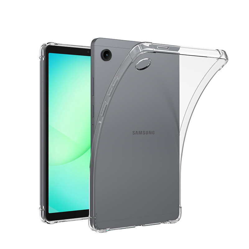 Suitable for 2025 Samsung A11 Tablet Protective Case A11Plus X230 X133 Four-Corner Airbag Anti-Fall Transparent Case