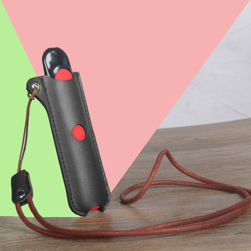 适用VTV@+烟杆皮套半包款烟套便携防尘SUPREME联名款保护套带挂绳