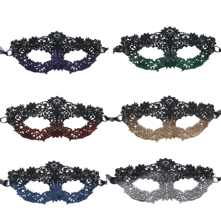 Máscara de Encaje para Adultos de Amazon, Media Máscara, Máscara de Disfraces para Mujer, Accesorios para Halloween