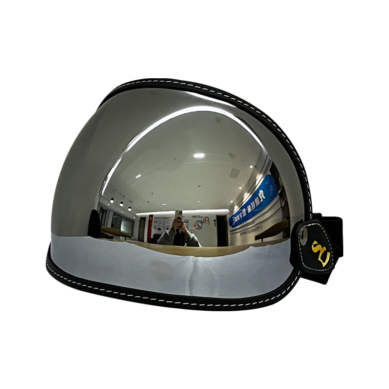 ヘルメット泡鏡日焼け止めヘルメット汎用レンズ全ヘルメット3/4レトロ耐衝撃防風砂ストラップゴーグル