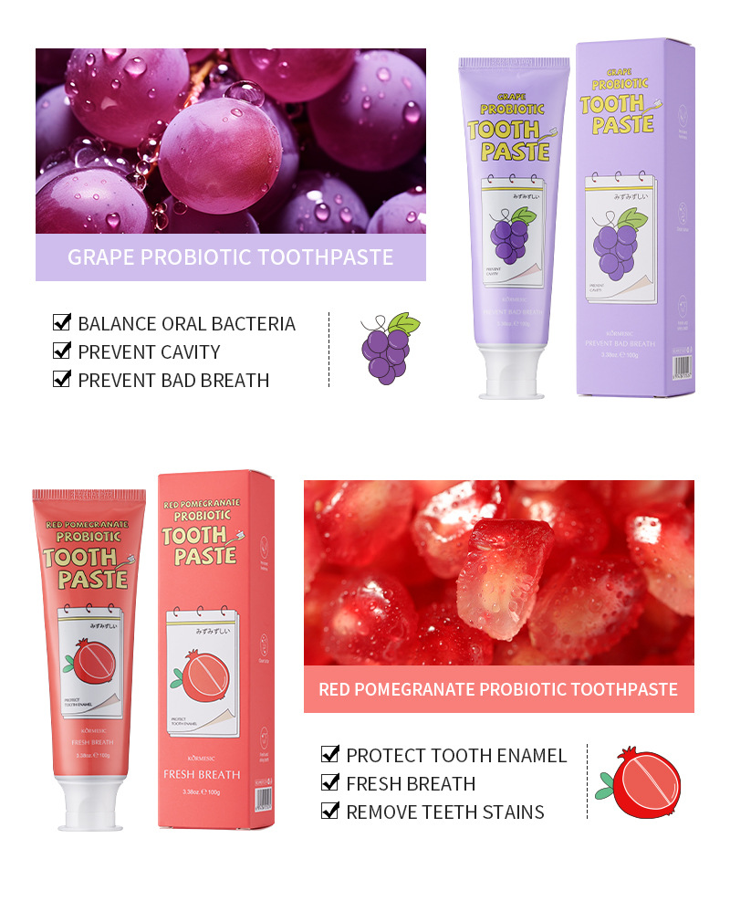Fruit Toothpaste Cute Bath & Shower Personal Care display picture 5