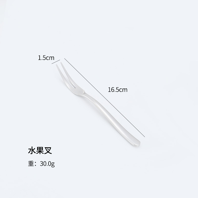 Amazon Moonlight Acero inoxidable vajilla occidental cuchillo, tenedor y cuchara restaurante comida occidental cuchara tenedor agitación café postre cuchara