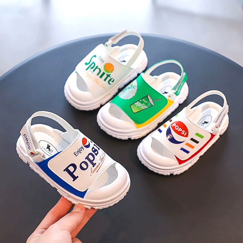 Детские сандалии 2022, новые сандалии и тапочки для девочек, пляжная обувь для мальчиков От 0 до 3 лет 1 детская обувь для малышей с мягкой подошвой