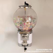 小型商用扭蛋機彈力球機兒童桌面玩具機圓形糖果機抽獎互動投幣機