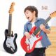 Children's Large Playable Boys and Girls Simulation Ukulele Electronic Guitar Toy Music Beginner Musical Instruments Cross Border
