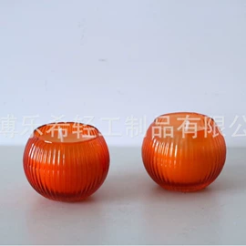 蜡烛器皿;玻璃杯;玻璃工艺品
