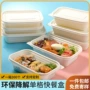 方形一次性可降解外卖餐盒