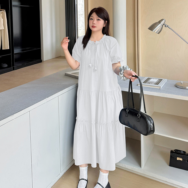   夏  L-4XL 大きいサイズ ワンピース