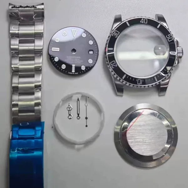 Water Ghost Watch Case Accessories 82008215 Movement Watch Full Set Case 2813 Case Assembly Watch Rust-Proof and Durable