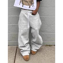 Y 99227 Men's Striped Straight Leg Pants �������Ƴ��� �羳
