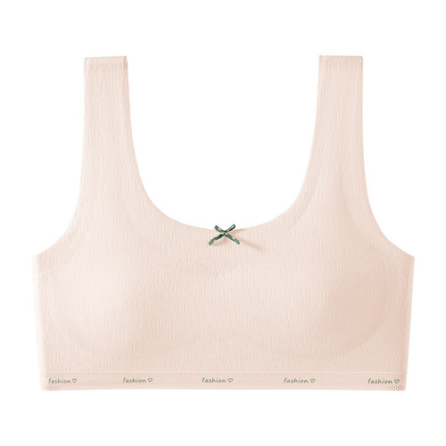 Girls' underwear, junior high school students, girls and older children's small vests, development period, high school, traceless adolescent bras