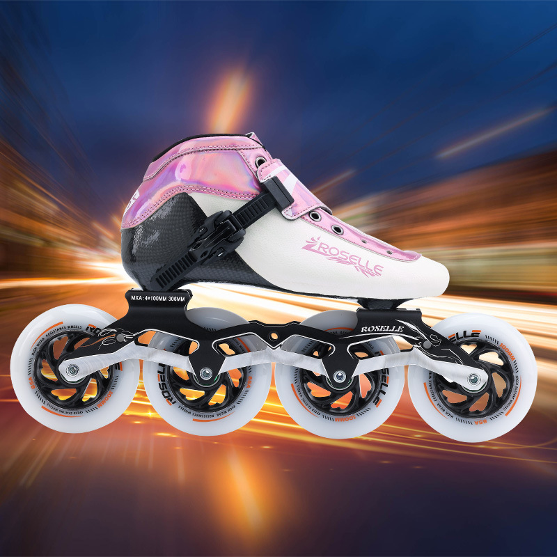 Speed ​​Skating Carbon Fiber Roller Skates Racing Speed Children's Adult Professional Skates Inline Roller Skates