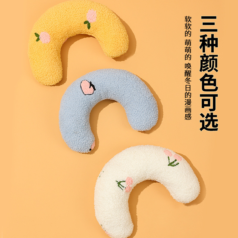 고양이 작은 베개 고양이 애완 동물 개 U 자형 베개 수면 매트 개 베개 담요 따뜻한 용품 도매