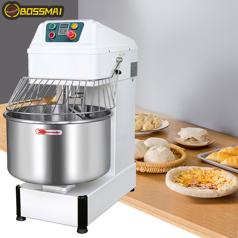 博麦多功能定时和面机面包机全自动双速双动揉面机Dough Mixer
